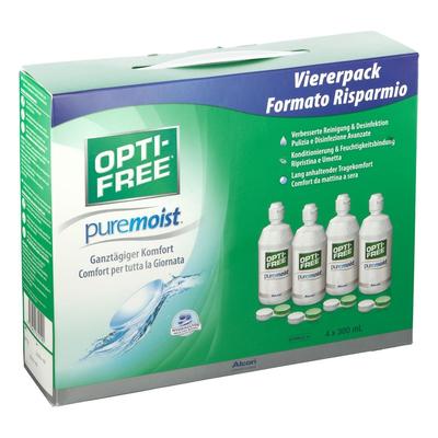 Opti-Free PureMoist Multifunktions-Desinf.Lsg. 4x300 ml Lösung Image