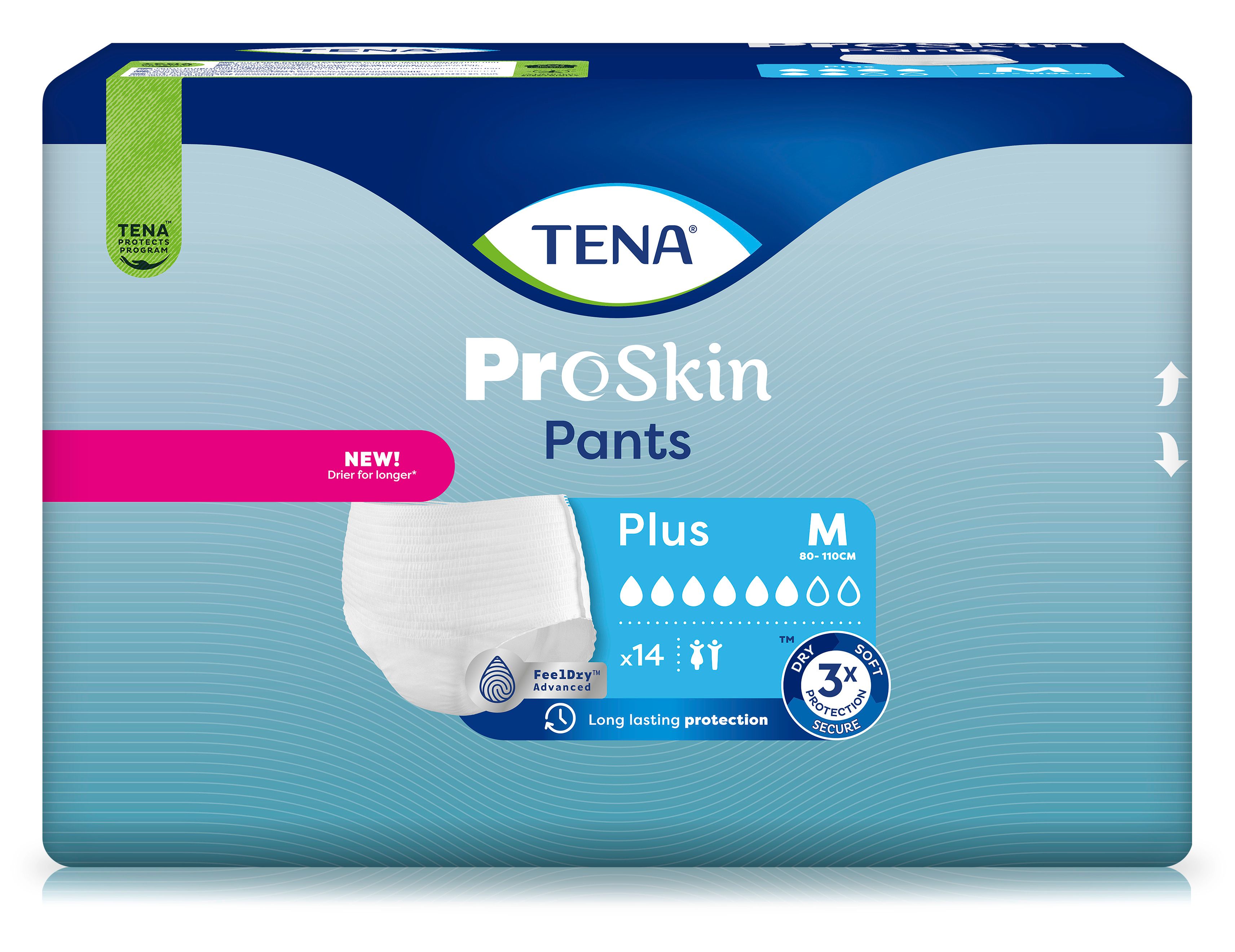 Tena Pants Plus M bei Inkontinenz 4x14 St Einweghosen Image