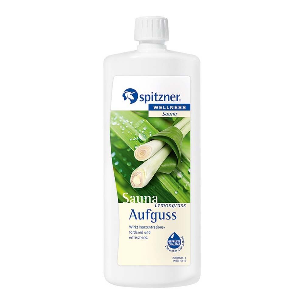 Spitzner Saunaaufguss Lemongrass Wellness 1000 ml Konzentrat Image