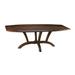 MacKenzie-Dow Piccadilly 44" Cherry Solid Wood Dining Table Wood in Black | 30.25 H x 60 W x 44 D in | Wayfair 9-1220_Black
