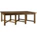 MacKenzie-Dow Yesterday River Solid Wood Coffee Table Wood in Brown | 20 H x 60 W x 40 D in | Wayfair 6-5031_Porter