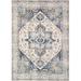 Black 24 x 0.25 in Area Rug - Pasargad Chelsea Oriental Ivory/Navy/Gold/Light Blue Area Rug Polyester/Polypropylene | 24 W x 0.25 D in | Wayfair