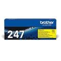 BROTHER Laser Cartridges, Yellow, High Yield