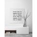 Wrought Studio™ 'Attract What You Expect' - Textual Art Print on Canvas in Black | 18 H x 18 W x 1.5 D in | Wayfair