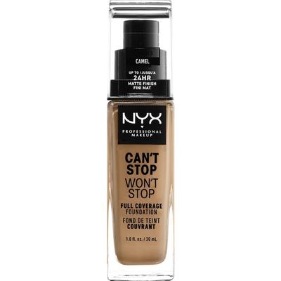 NYX Professional Makeup Wedding Can't Stop Won't 24-Hour Foundation Nr. 12.5 - Camel 30 ml Hellbraun Image