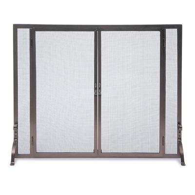 Full Height Fireplace Screen - Small, Vintage Iron Small - Frontgate