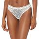 Aubade Women's Thong BELLE D'ISPAHAN White (Perle Perle) XS