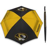 Gold Missouri Tigers 62" WindSheer Lite Golf Umbrella