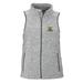 Women's Heather Gray North Carolina A&T Aggies Summit Fleece Full Zip Sweater Vest