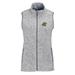 Women's Heather Gray Wichita State Shockers Summit Fleece Full Zip Sweater Vest