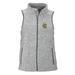 Women's Heather Gray UC Irvine Anteaters Summit Fleece Full Zip Sweater Vest