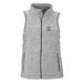 Women's Heather Gray Eastern Michigan Eagles Summit Fleece Full Zip Sweater Vest