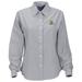 Women's Gray North Carolina A&T Aggies Velocity Oxford Plus Size Button-Up Long Sleeve Shirt