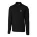 Men's Cutter & Buck Black Oregon State Beavers Vault Advantage Quarter-Zip Mock Neck Sweater