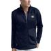 Men's Navy Nevada Wolf Pack Brushed Back Micro-Fleece Full-Zip Jacket