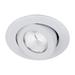 WAC Lighting Oculux Shower Recessed Trim in White | 4.75 H x 4.75 W in | Wayfair R3BRA-N930-WT