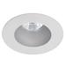 WAC Lighting Oculux Shower Recessed Trim in White | 4.75 H x 4.75 W in | Wayfair R3BRD-N927-HZWT