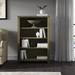 Greyleigh™ Columbia 48" No Assembly Required 4-Shelf Bookshelf Wood in Brown | 48.13 H x 32.31 W x 10.13 D in | Wayfair