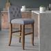 Canora Grey Reinetta 31" Stool Wood in Gray | 44.5 H x 19.25 W x 23.5 D in | Wayfair BB44B8236360419AAE73B8792758A42D