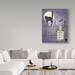 East Urban Home Gravetown II by Melissa Averinos - Wrapped Canvas Graphic Art Print Canvas in White/Black | 47 H x 35 W x 2 D in | Wayfair