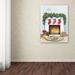 The Holiday Aisle® 'Night Before Christmas V' Print on Wrapped Canvas Metal in Brown/Green/Red | 32 H x 24 W x 2 D in | Wayfair