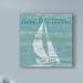 Breakwater Bay 'Drift Sailboat' Graphic Art Print on Wrapped Canvas Canvas | 18 H x 18 W x 2 D in | Wayfair B9765CC3969F4F98AE656A49F8CCB25E