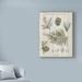 Millwood Pines 'Woodland Chart III' Graphic Art Print on Wrapped Canvas in Gray/Green | 19 H x 14 W x 2 D in | Wayfair