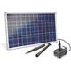 Solar Bachlaufpumpe 25W 1600 l/h Solarpumpe Wasserfall Solar Teich esotec 101018