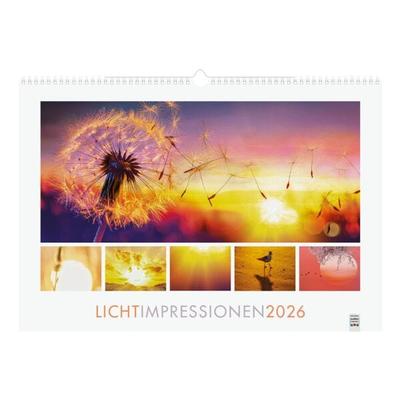 Brunnen Bildkalender »Lichtimpressionen 2026«, 49x34 cm