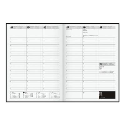 Brunnen Buchkalender A4 »TimeCenter 2026«, 21x29.7x2.2 cm