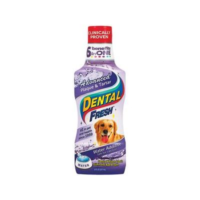 Dental Fresh Advanced Plaque & Tartar Dog & Cat Dental Water Additive, 8-oz bottle