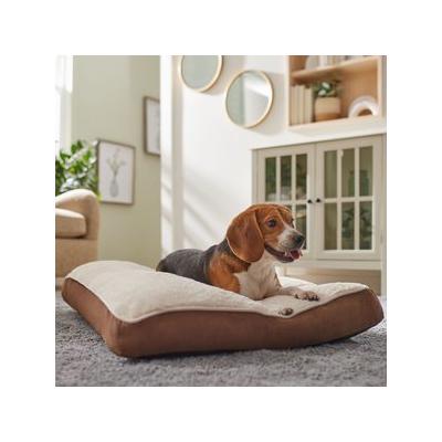 Frisco Pillow Cat & Dog Bed, Brown, Large