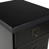 Partners/Return Desk Work Surface Top - Rubbed Black - Ballard Designs - Ballard Designs