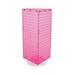 Azar Displays 703385-PNK Pink Four-Sided Revolving 8 W x 20 H Pegboard Counter Display