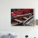 Breakwater Bay 'Wooden Rowboats X' Photographic Print on Wrapped Canvas Metal in Brown/Gray/Red | 24 H x 32 W x 2 D in | Wayfair