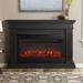 Beau 59" Landscape Electric Fireplace by Real Flame in Gray | 42.13 H x 58.5 W x 11.38 D in | Wayfair 8080E-GRY