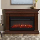 Beau 59" Landscape Electric Fireplace by Real Flame in Brown | 42.13 H x 58.5 W x 11.38 D in | Wayfair 8080E-DW