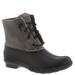 Sperry Top-Sider Saltwater - Womens 7 Black Boot Medium