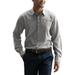 Men's Gray/White Bowling Green St. Falcons Vansport Sandhill Dress Shirt