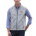 Men's Heather Gray Bowling Green St. Falcons Summit Fleece Sweater Vest