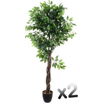 Lot de 2 plantes artificielles F...