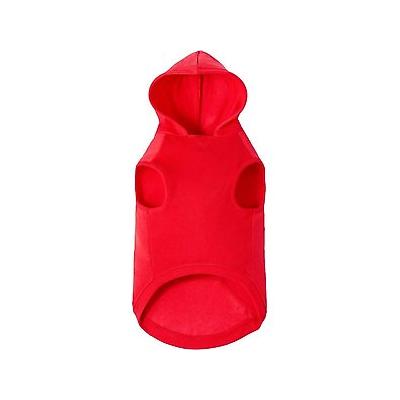 Frisco Dog & Cat Basic Hoodie, Red, Small