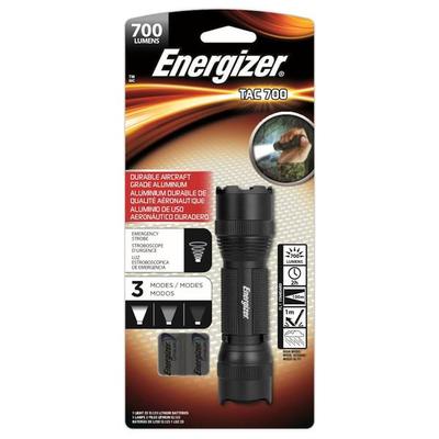 Eveready 13212 - Black Tactical LED Flashlight (Batteries Included) (ENR PMHT2L.1 NA TACTICAL METAL LIGHT WB)