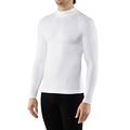 FALKE Herren Funktionsshirt SK Impulse, Funktionsgarn, 1 Stück, Weiß (White 2860), XXL