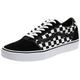 Vans Men's Mn Ward Sneaker, Black Checker Black True White Pvj, 10 UK