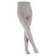 FALKE Unisex Kinder Strumpfhose Cotton Touch K TI blickdicht dick einfarbig 1 Stück, Grau (Silver 3290), 110-116