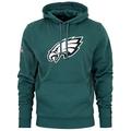 New Era - NFL Philadelphia Eagles Team Logo Hoodie - Petrol Grün Farbe Petrol Grün, Size XL