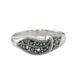 Charming Glitter,'Marcasite-Paved Sterling Silver Ring from Thailand'