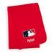 Infant Red MLB Personalized Blanket