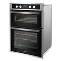 Whirlpool Double Built In AKL309IX Electric Oven A Rated - Stainless Steel